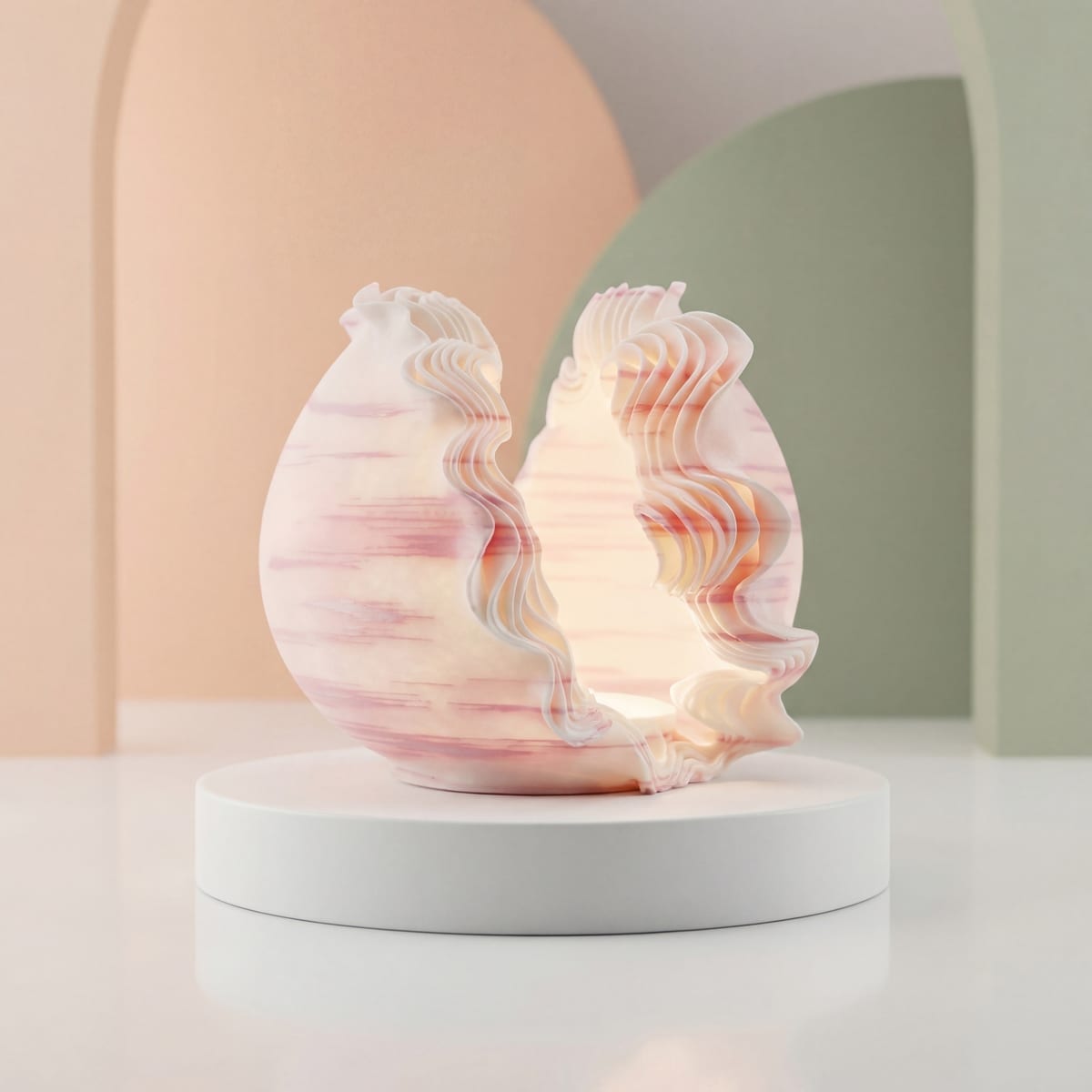 LEORA Ocean Petals Mini - Üstten Görünüm