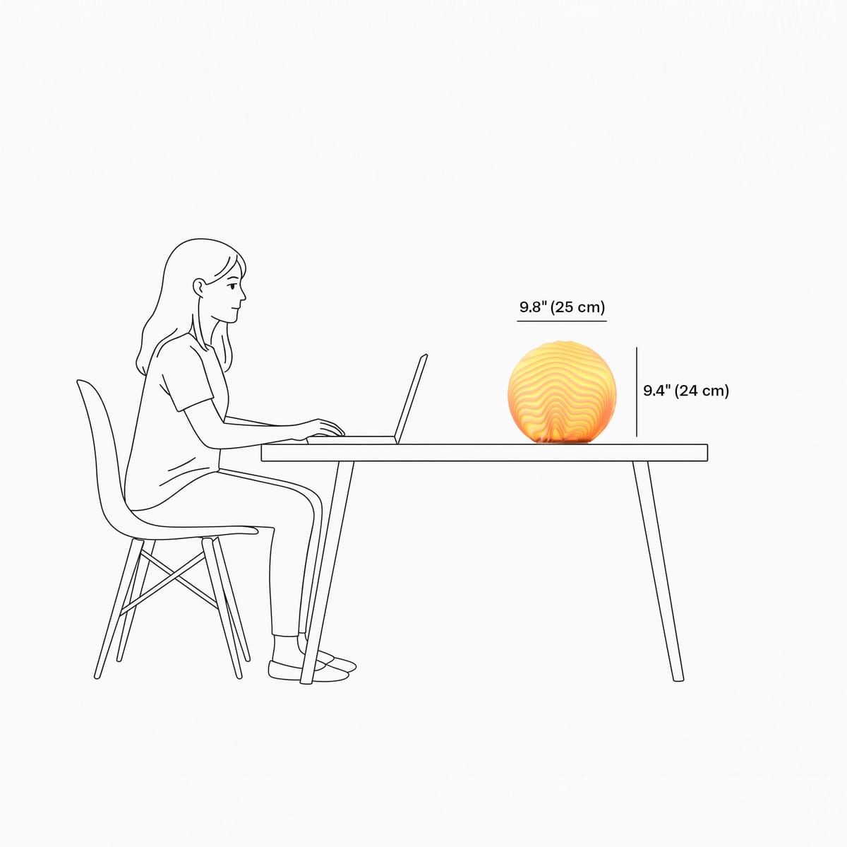 LEORA Dune - Üstten Görünüm